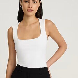 Express Women's White Tank